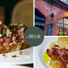 Wrocławskie podróże kulinarne: st. Breslau, tatarski toast i kiełbasa na nasypie Bogusławskiego.