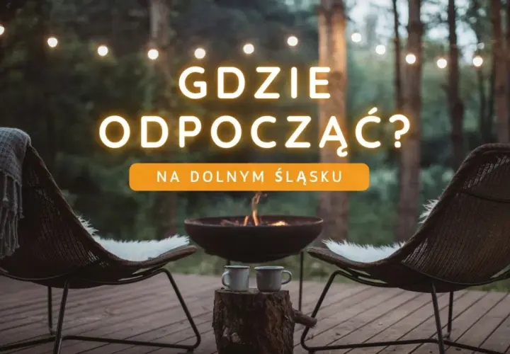 Relaks przy ognisku na tarasie w lesie. Odkryj **dolny śląsk atrakcje** i znajdź idealne miejsce na odpoczynek.