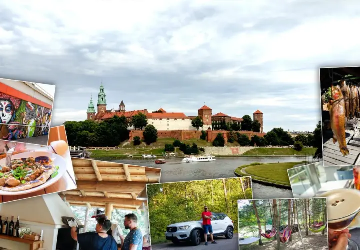 Odkryj ciekawe restauracje okolice Krakowa! Wawel, street art, pyszne jedzenie i relaks w hamakach.