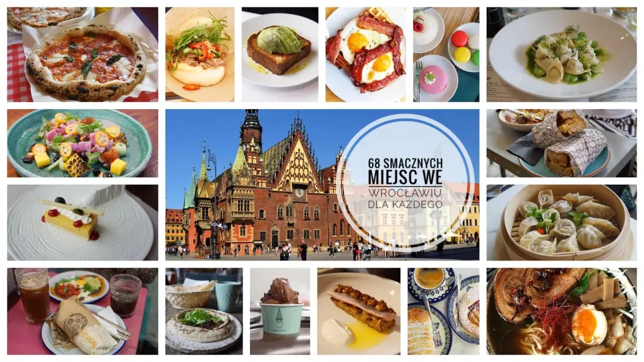 Wrocławskie klimatyczne restauracje oferują różnorodne dania: od pizzy i ramen po desery. Odkryj 68 smacznych miejsc we Wrocławiu!