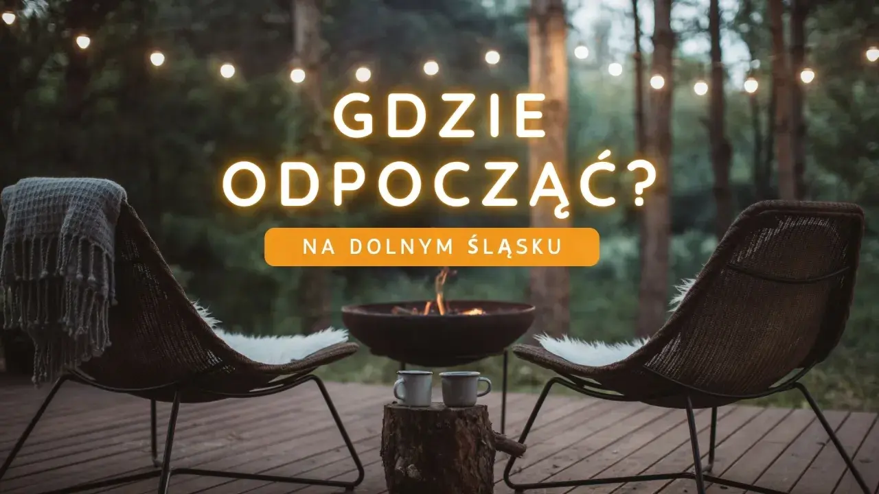 Relaks przy ognisku na tarasie w lesie. Odkryj **dolny śląsk atrakcje** i znajdź idealne miejsce na odpoczynek.