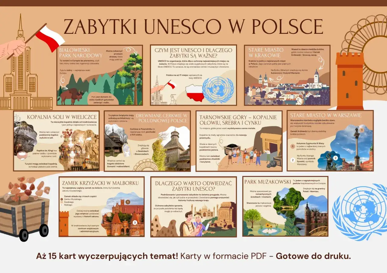 Zabytki UNESCO w Polsce: od Białowieży po warszawską starówkę. Odkryj skarby kraju!